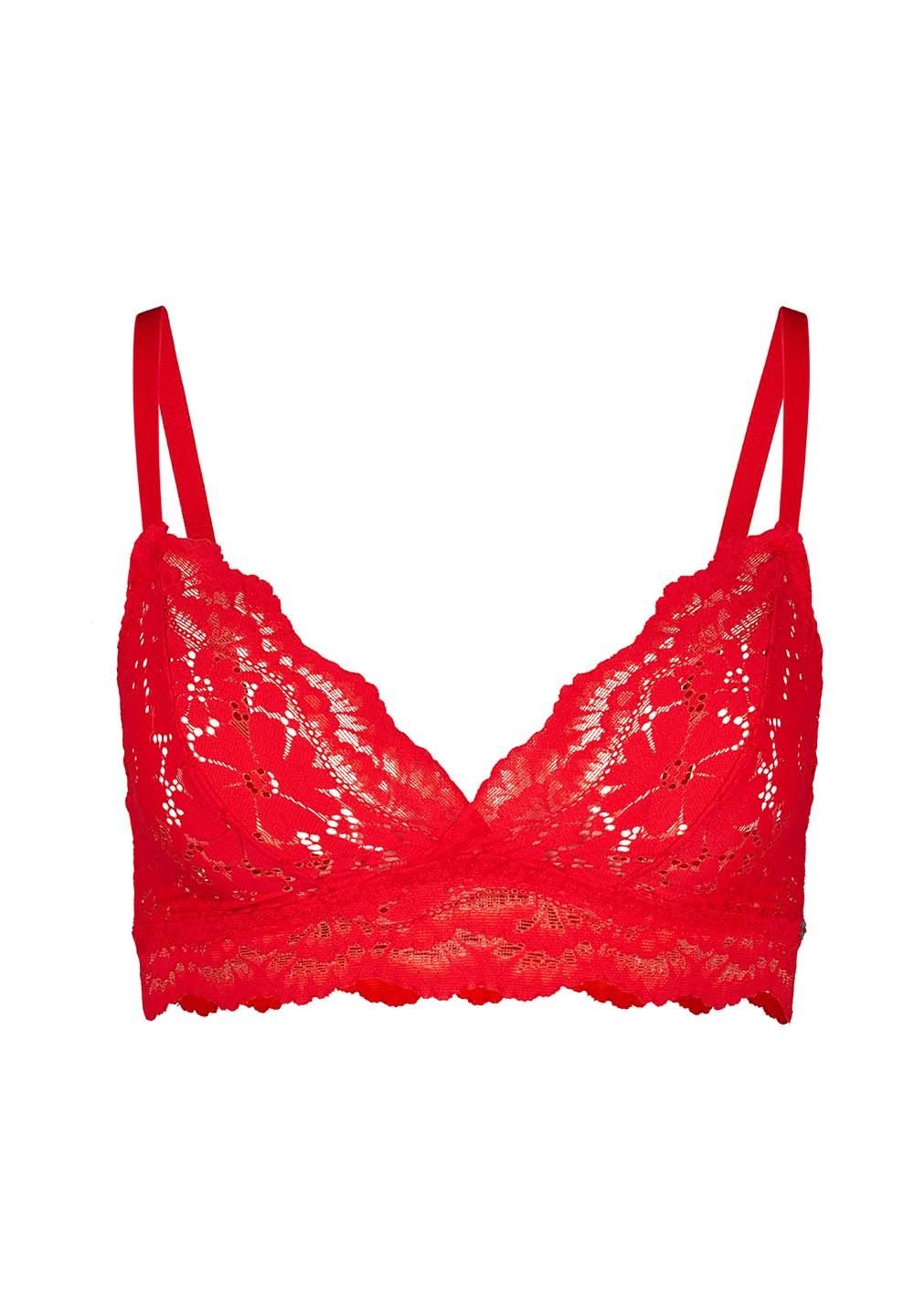 SKINY nedrček SoftBra ženski rdeč - slika 4