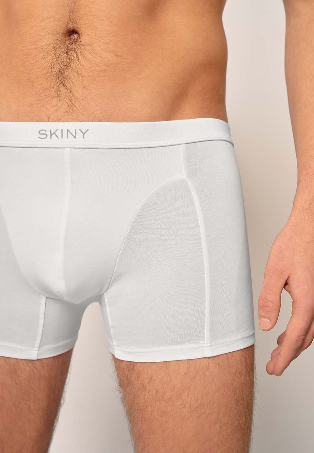 SKINY Basic boksarice moške Bele - slika 3