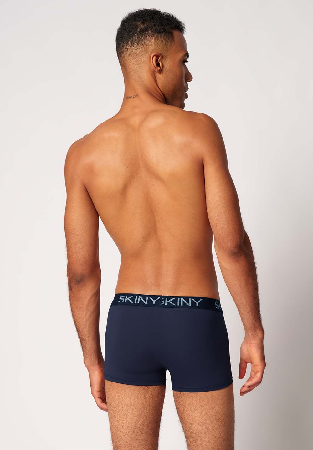 SKINY boksarice moške sivo-modre 2-kom - slika 5