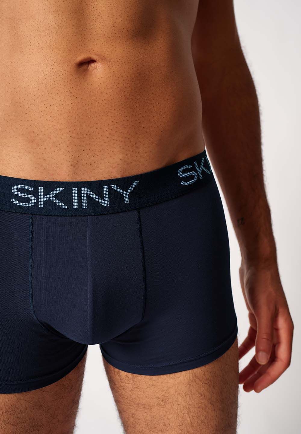 SKINY boksarice moške sivo-modre 2-kom - slika 6