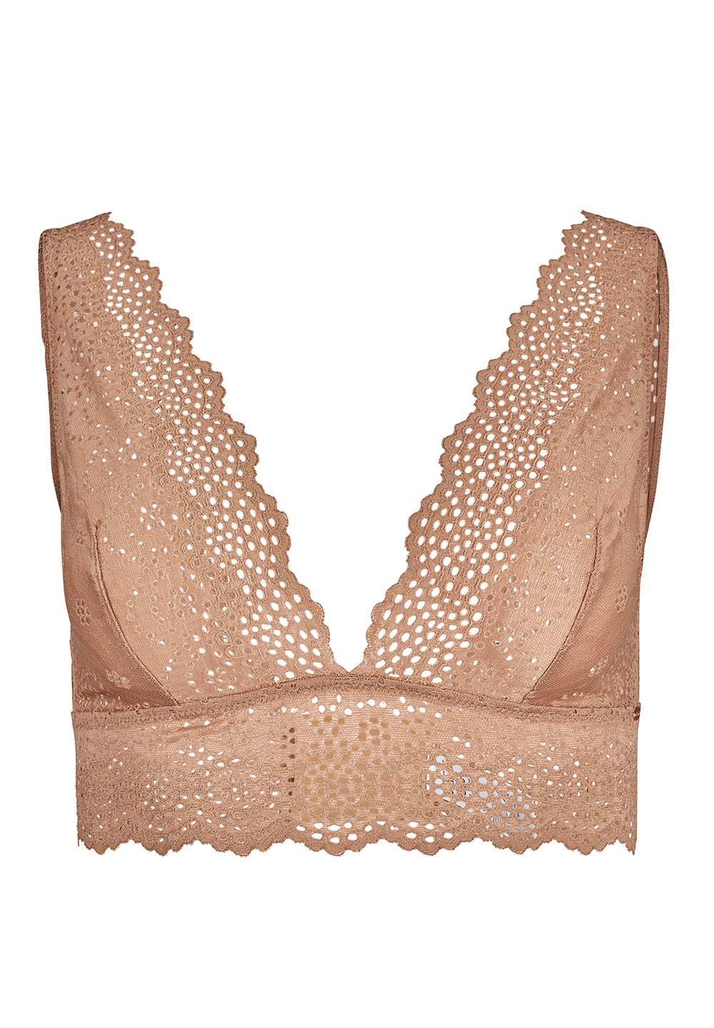 SKINY Basic BambooLace nedrček ženski Bronast - slika 4