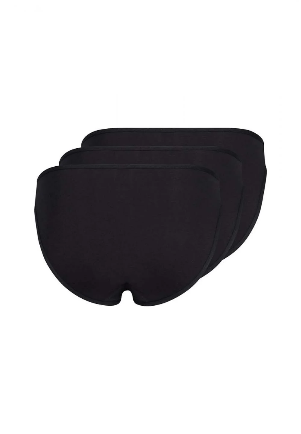 SKINY Basic spodnje hlačke ženske Essentials 3-kos Črne - slika 5