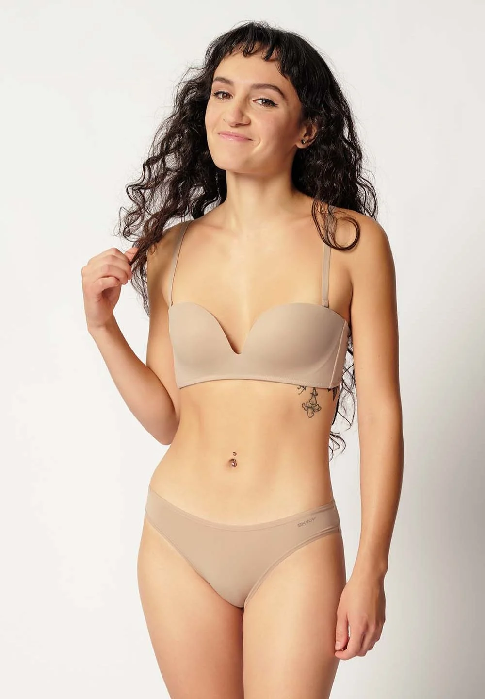 SKINY Basic nedrček ženski MicroEssentials Bež