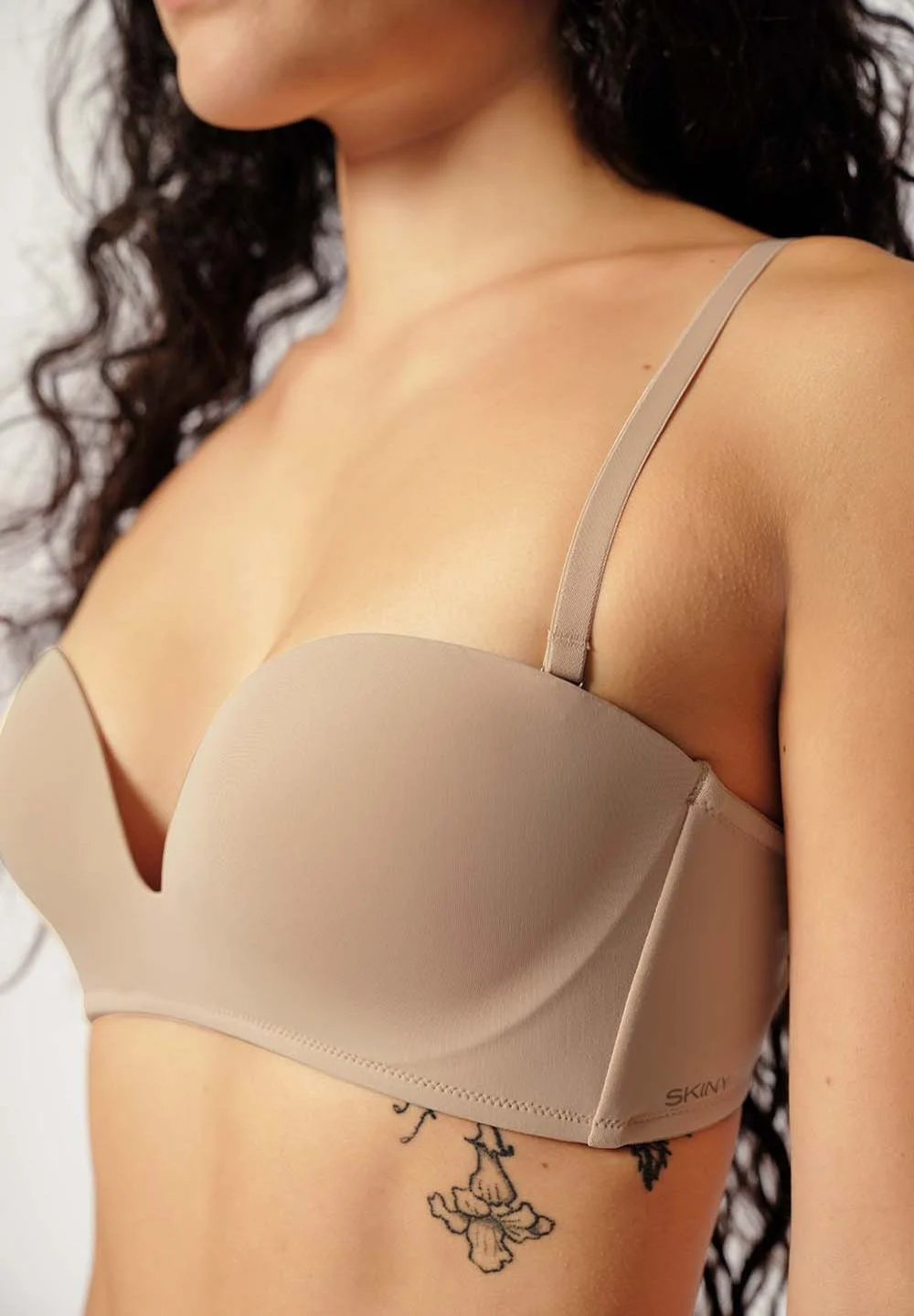 SKINY Basic nedrček ženski MicroEssentials Bež - slika 3