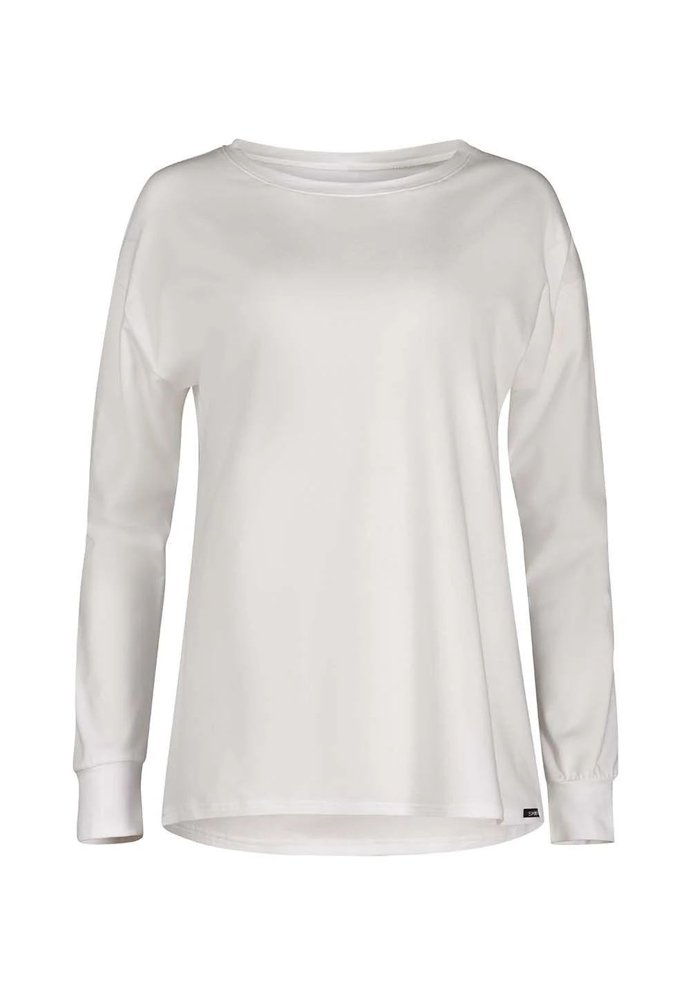 SKINY M&M pižama zgornji del dolg rokav ženska Slonokoščena - slika 4