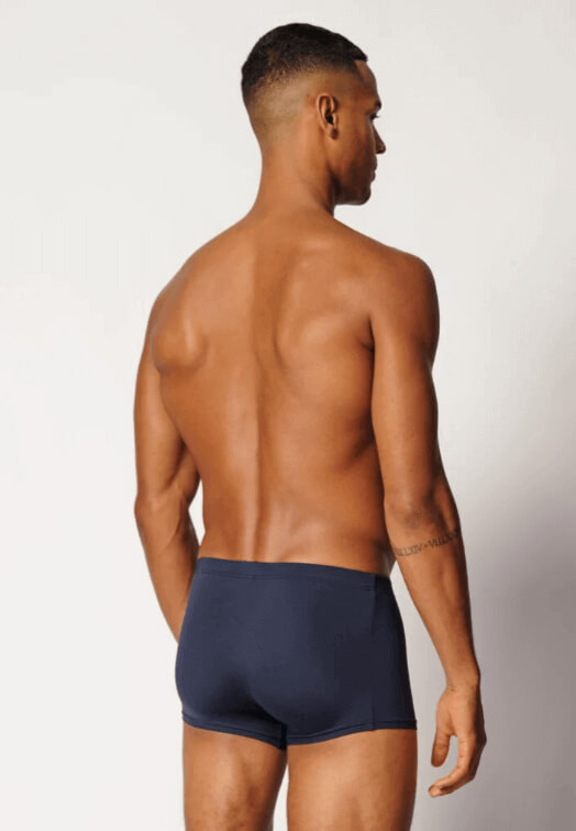 SKINY boksarice moške 2-kos Črna-Crown Modra črte - slika 3