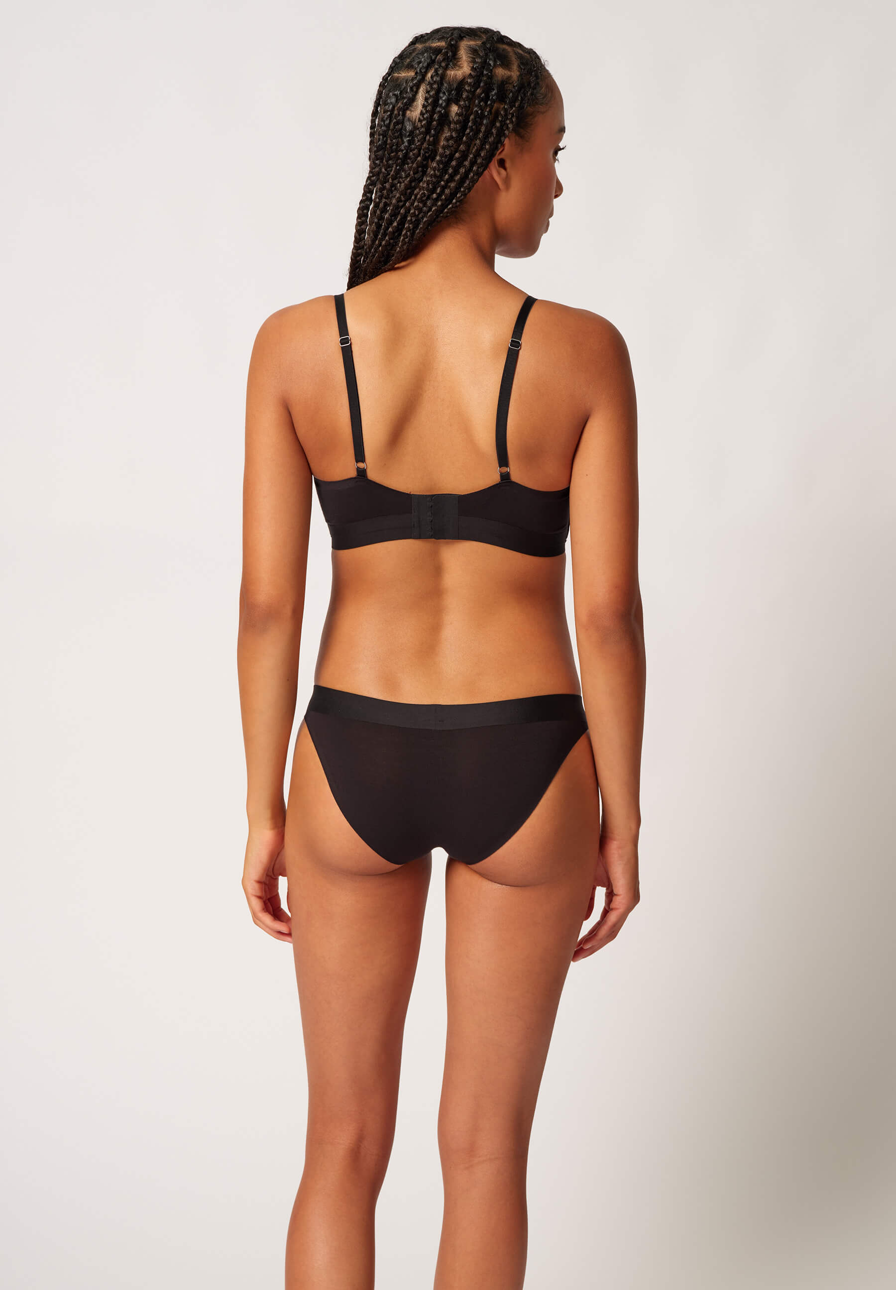 SKINY Basic spodnje hlačke ženske Črna - slika 2