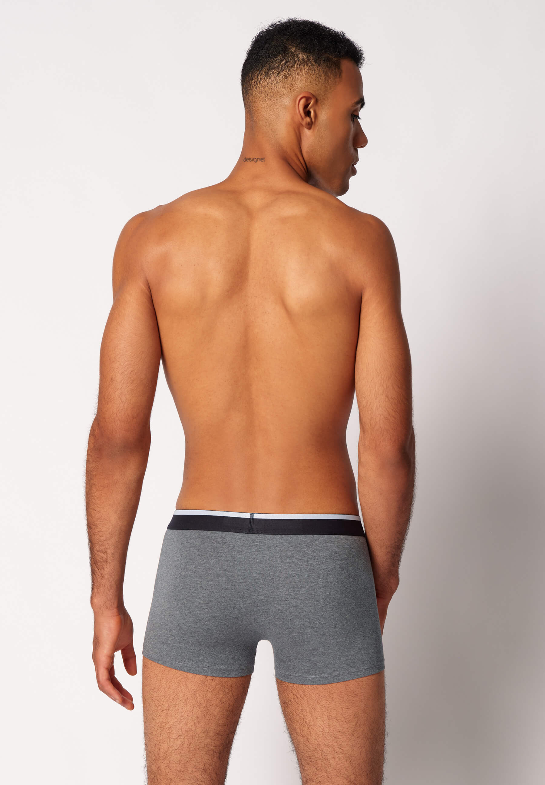 SKINY boksarice moške 2-kos Melange Fusion - slika 4