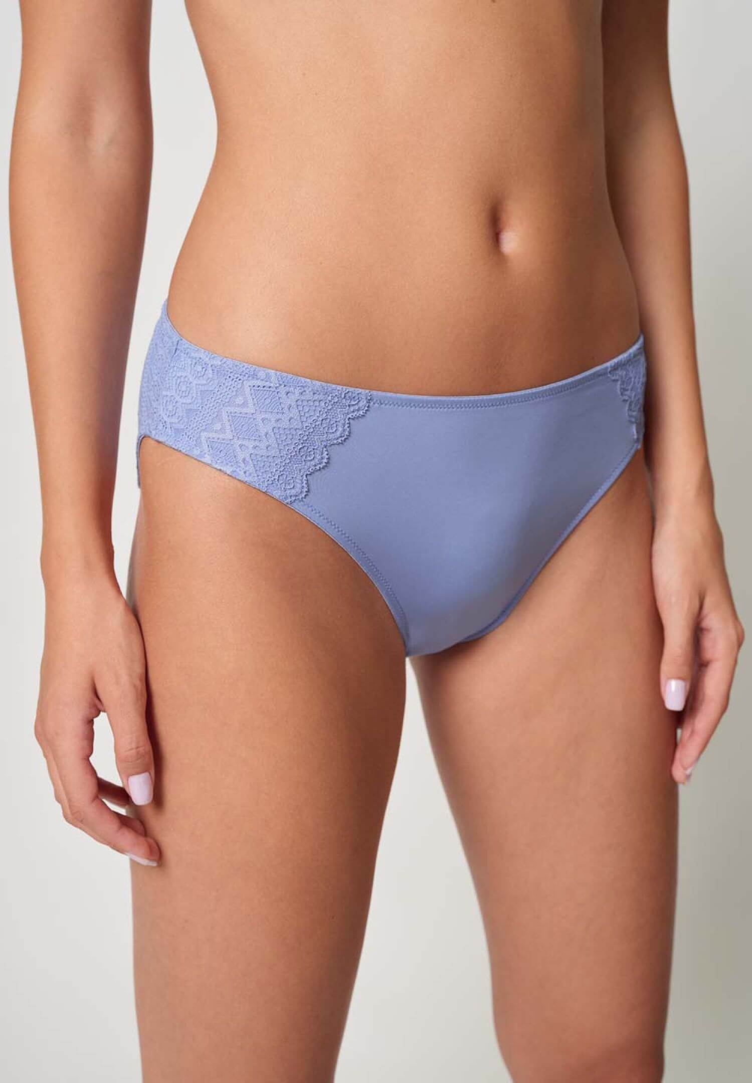 HUBER Basic spodnje hlačke ženske Lavander lustre - slika 5