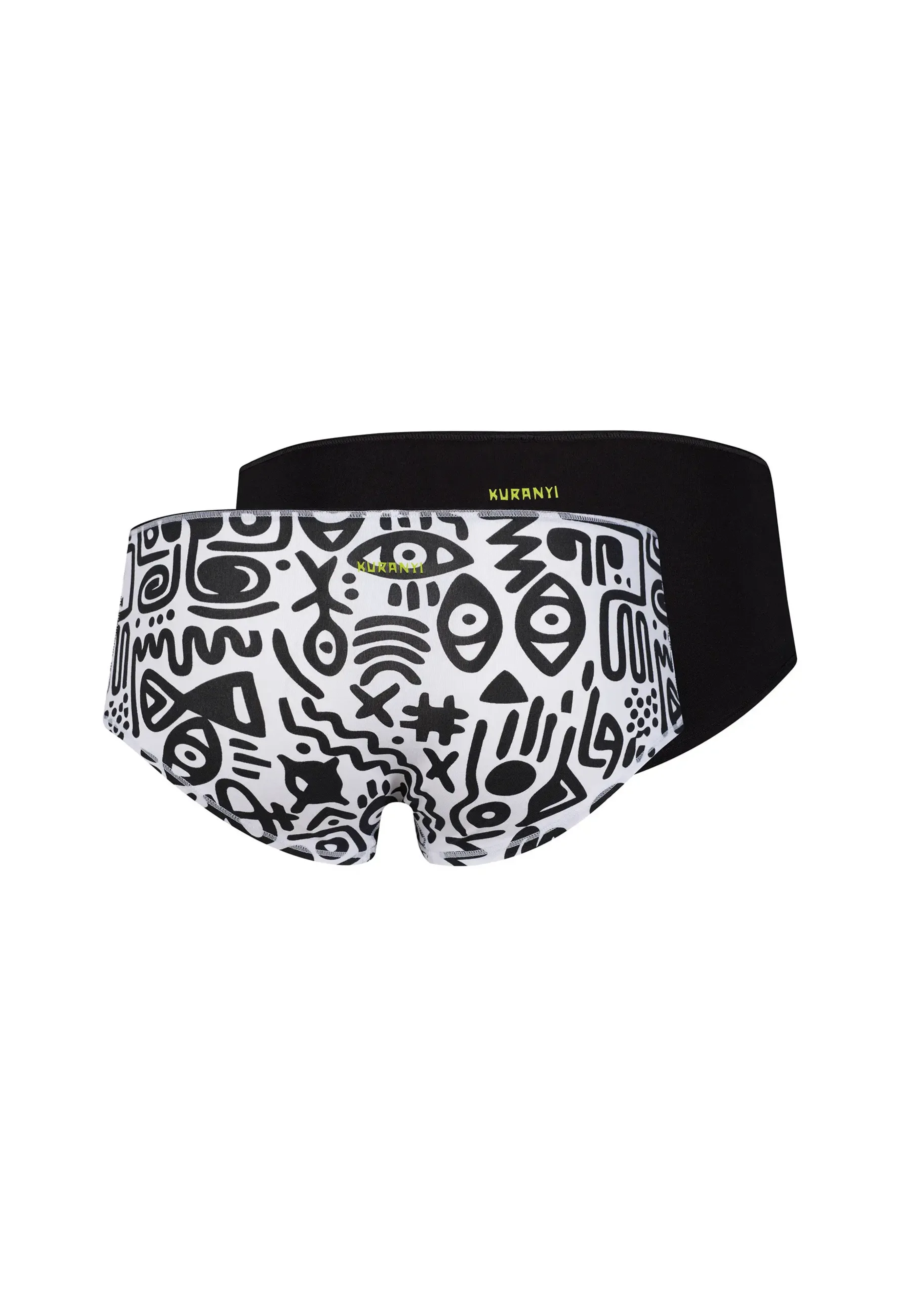 SKINY Panty ženske 2-kom Kuranyiblack - slika 4